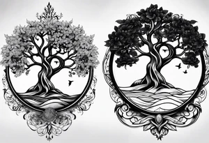 Tree of life tattoo idea