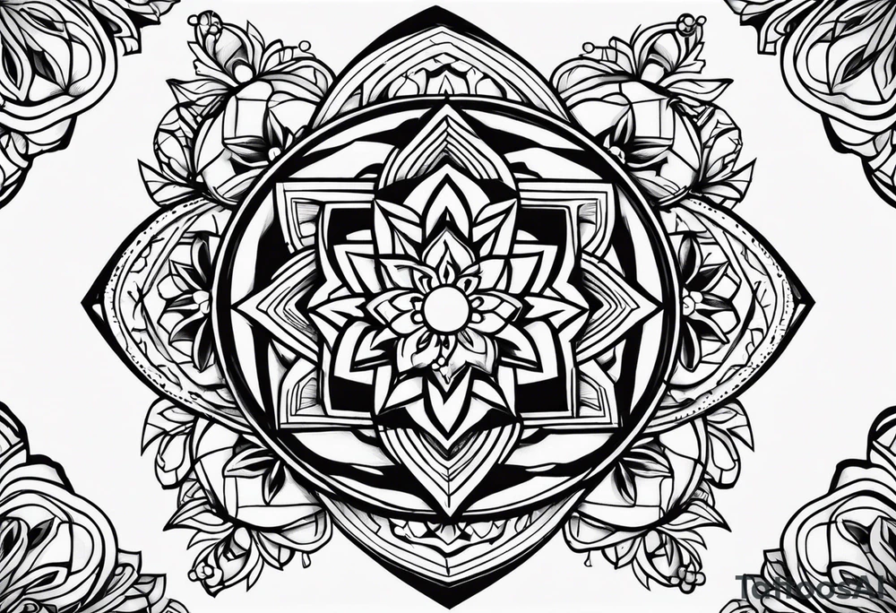 Avó a parar o relógio tattoo idea
