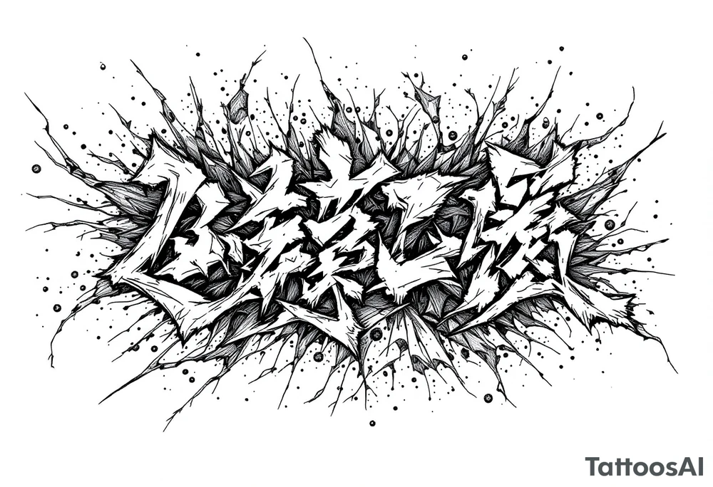 dream japanese font tattoo idea