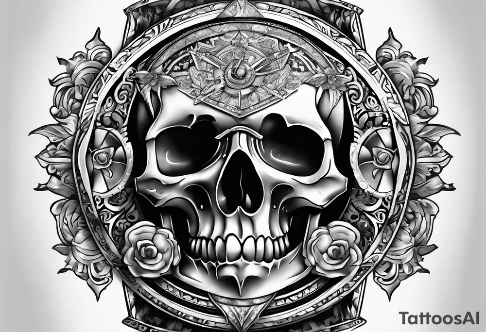 Time is money tattoo idea