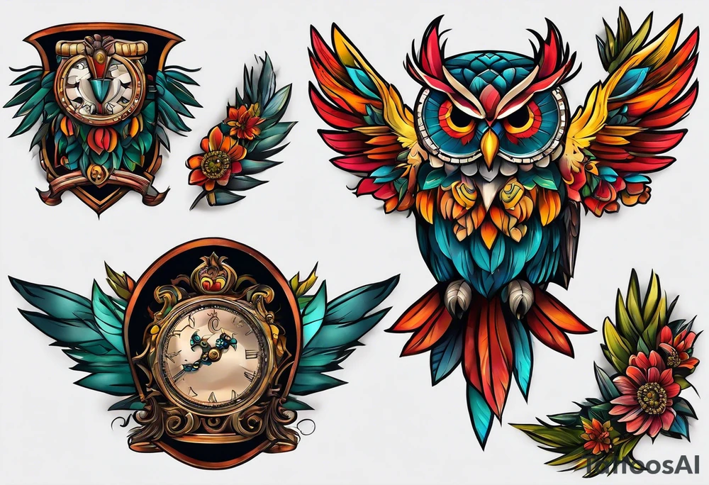 Chulapos in Madrid tattoo idea