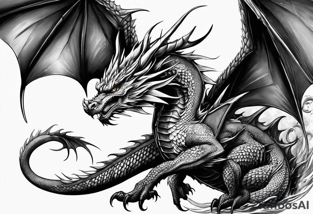 dragon tattoo tattoo idea