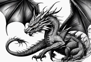 dragon tattoo tattoo idea