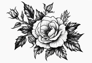 A thorn vine tattoo idea