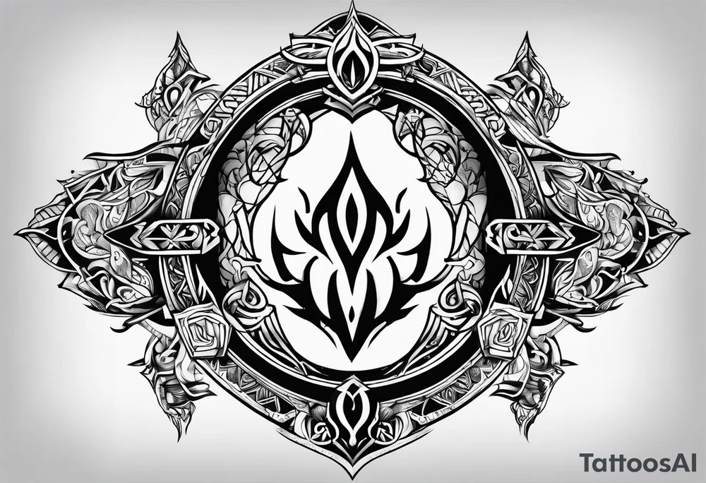 Skyrim tattoo idea