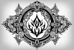 Skyrim tattoo idea