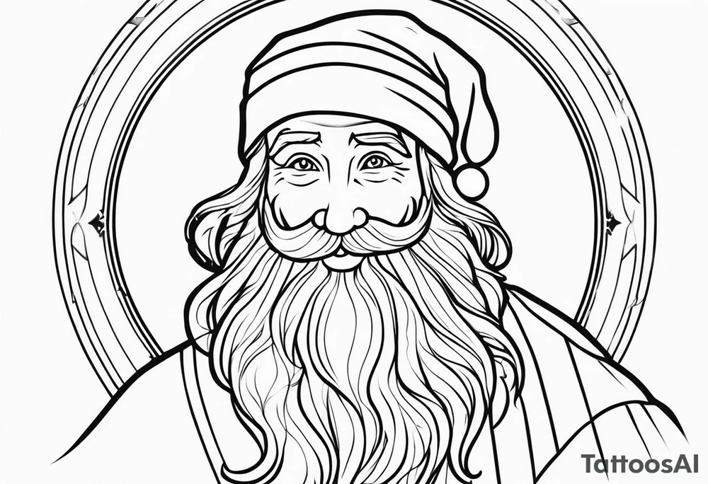 Santaclause tattoo idea