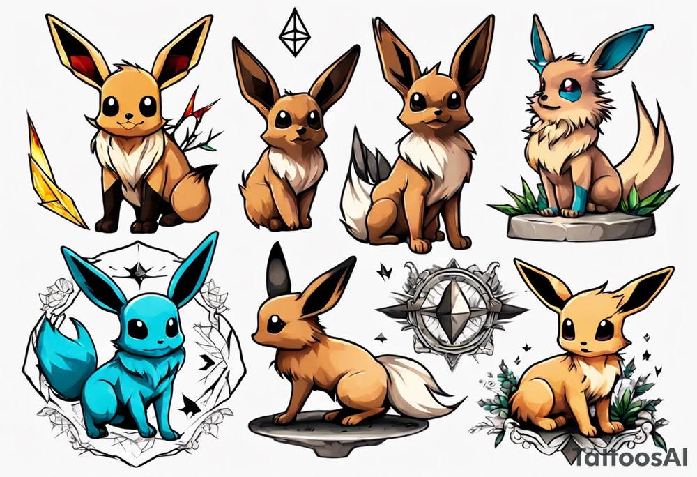 eevee tattoo idea