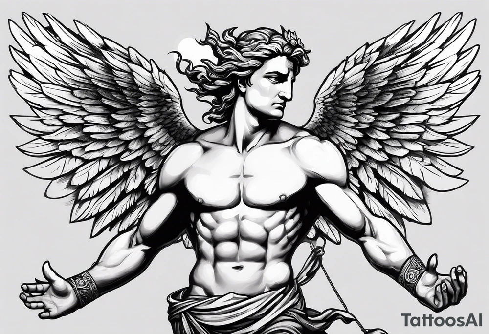 icarus greek god tattoo idea