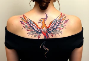 Phoenix tattoo idea