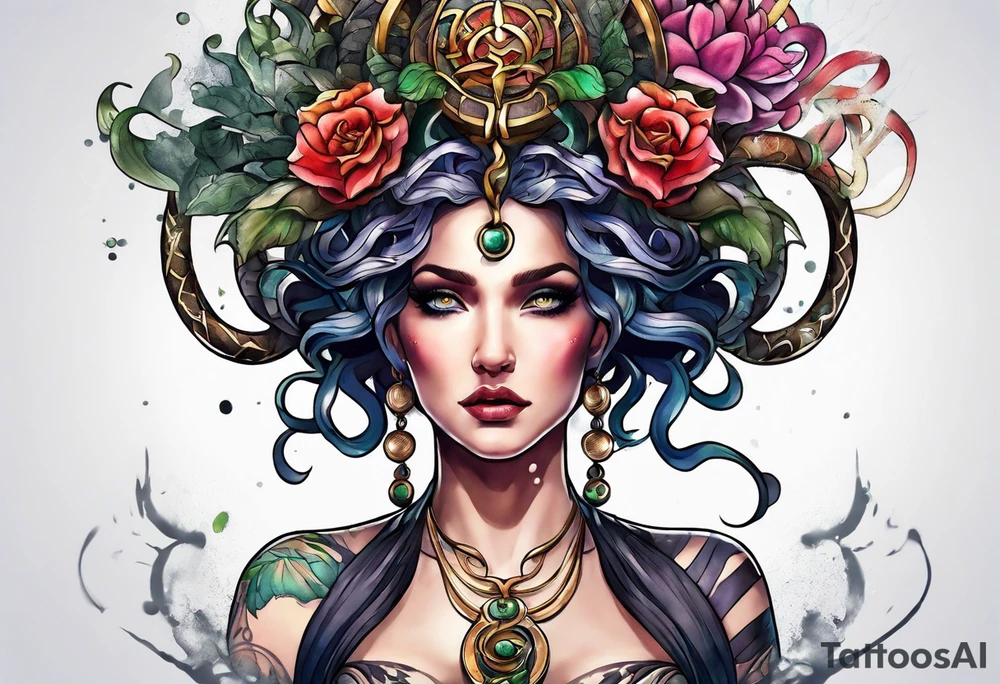 Medusa tattoo idea