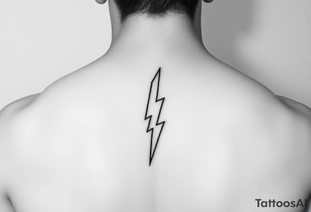 Lighting bolt tattoo idea