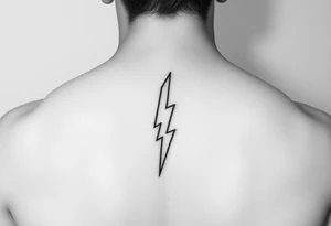 Lighting bolt tattoo idea