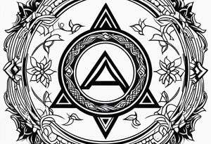 Empath symbol tattoo idea