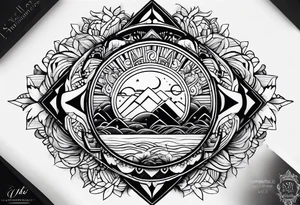 Island sylt tattoo idea
