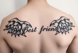 Funny best friend matching 
tattoo ideas tattoo idea