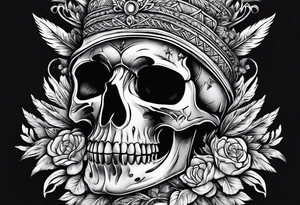 Gravestond without cross tattoo design tattoo idea