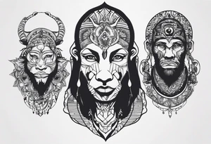 Human evolution tattoo idea