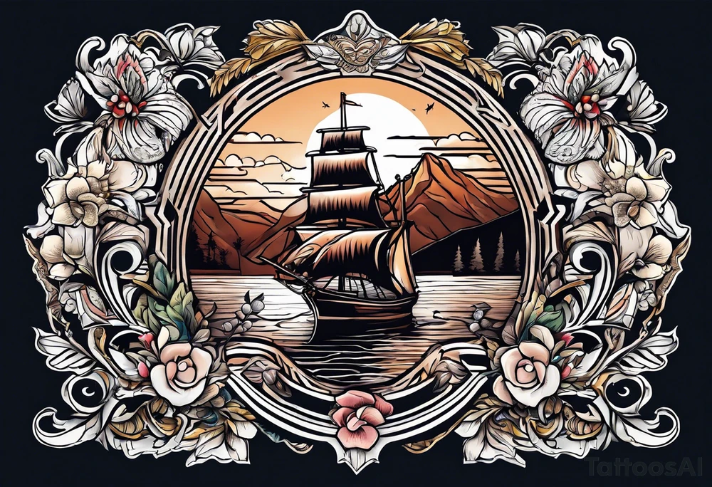 Texas, Colorado, world travel tattoo idea