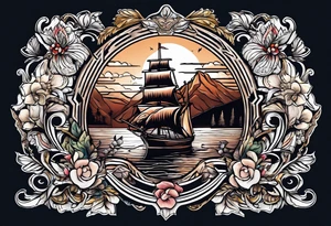 Texas, Colorado, world travel tattoo idea