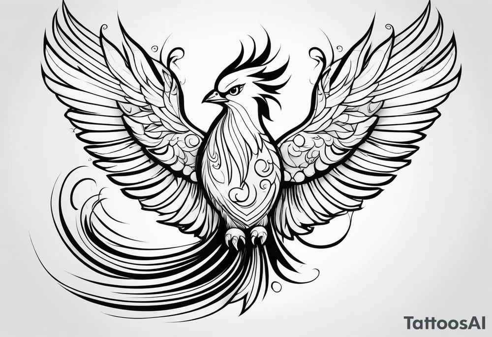 PHOENIX tattoo idea