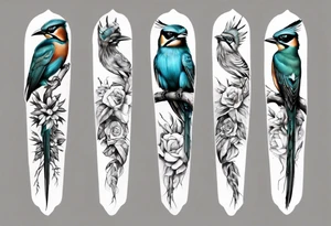 Motmot forearm tattoo tattoo idea