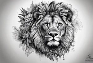 Tatoage sleef de big 5 afrika tattoo idea