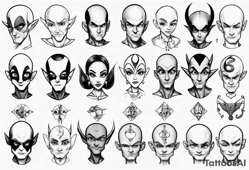 megamind tattoo idea