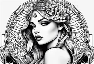 angels tattoo idea