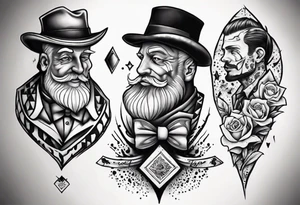 Fathers love for his son tattoo idea
