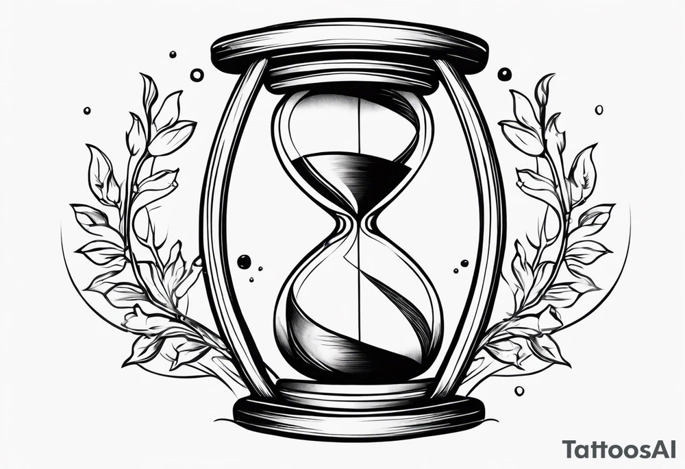 Hourglass tattoo idea