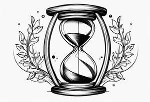 Hourglass tattoo idea