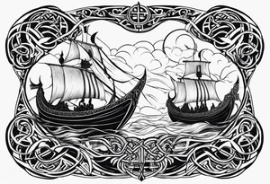 viking armada tattoo idea