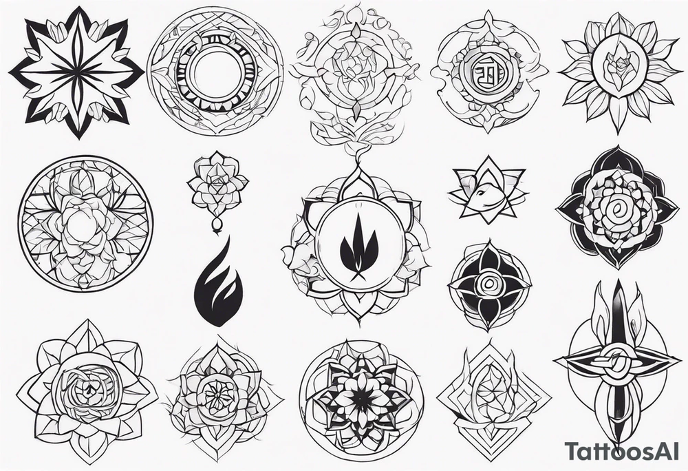 Spiritual tattoos tattoo idea