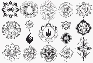 Spiritual tattoos tattoo idea