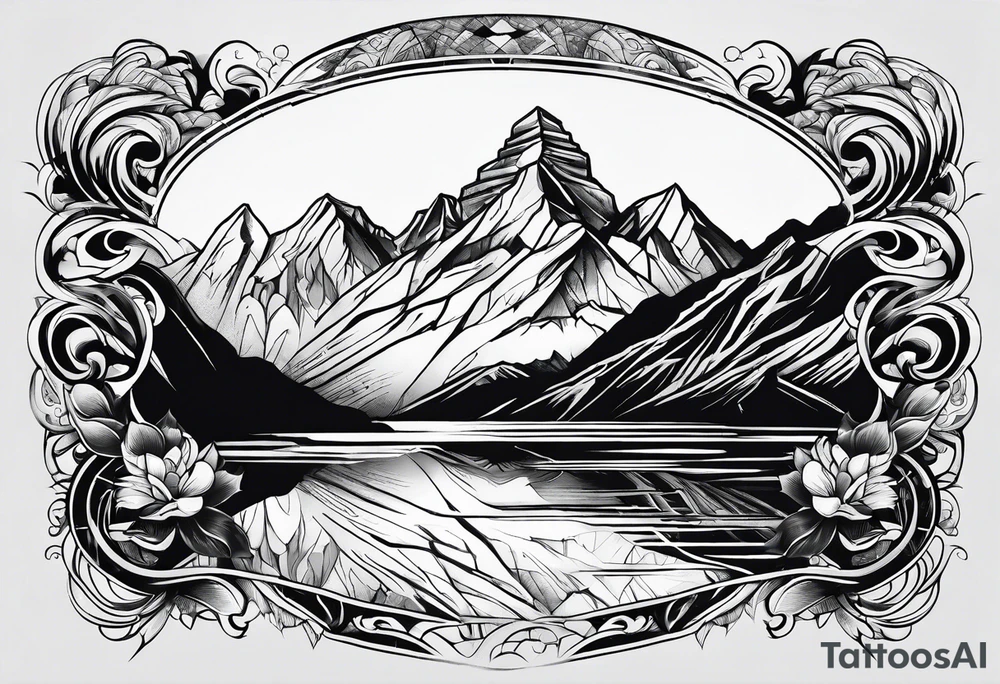 everest tattoo idea