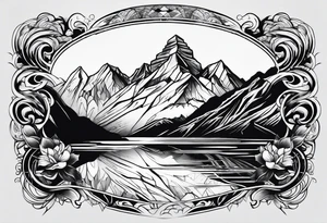 everest tattoo idea