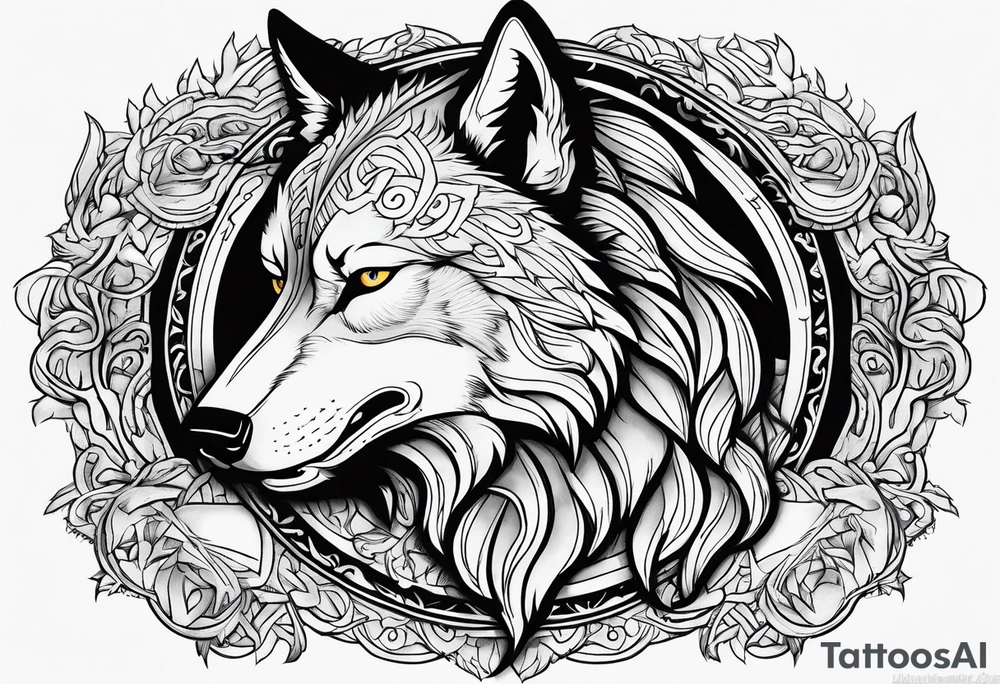 fenrir tattoo idea