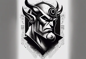 hellboy flash tattoo tattoo idea