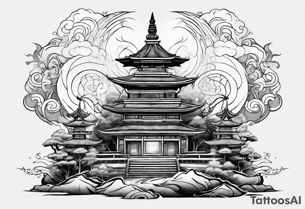 avatar the last airbender elements tattoo idea