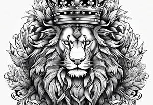 French king tattoo idea