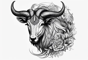 Men Capricorn tattoo tattoo idea