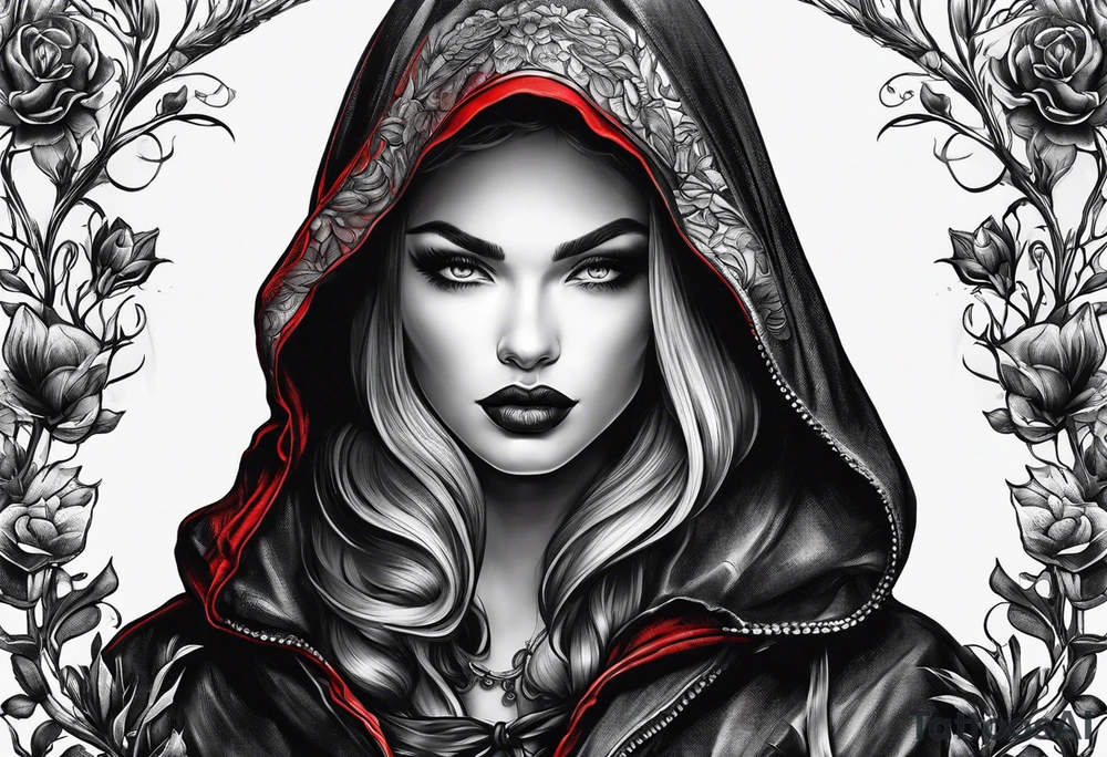 little red riding hood tattoo idea