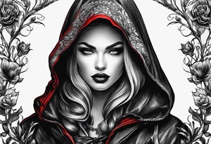 little red riding hood tattoo idea