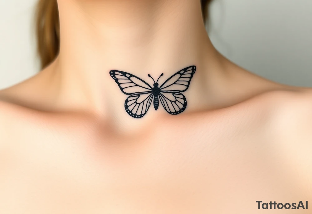 EllaRay butterfly tattoo idea
