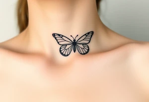 EllaRay butterfly tattoo idea
