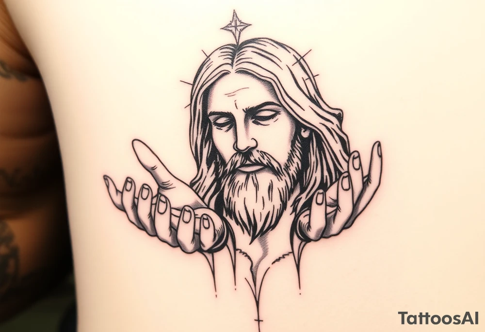 7 biblical “deadly sins”(Lust, Gluttony,Greed,Sloth,Wrath,Envy, and Pride). I also wanted time to be included in the tattoo,(don’t take time for granted) and I want like an image of Jesus reaching out his hands as if he’s calling me to follow the right paths. tattoo idea