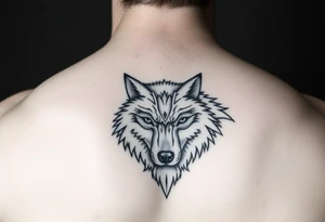 Wolf tattoo idea