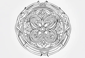 neo tribal tattoo idea