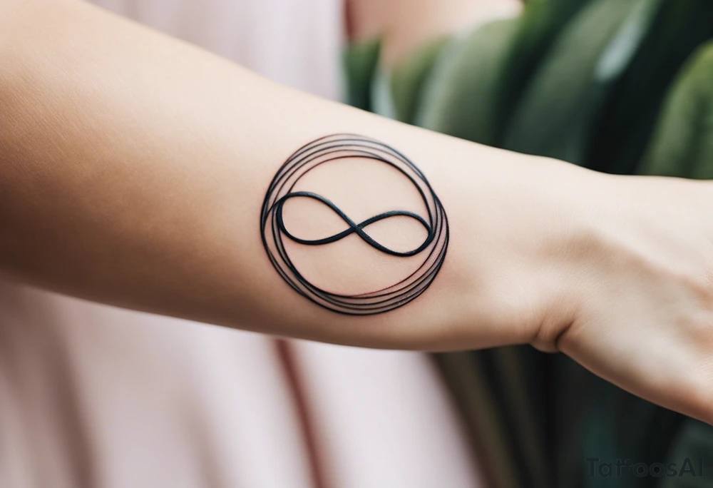 "A minimalist tattoo design symbolizing deep friendship, centered around the name 'Düha.' The design features two intertwined hands, representing trust and support, with a delicate infinity symbol subtly woven into the lines of the hands, indicating eternal friendship. Surrounding the hands, soft abstract elements like flowing lines or watercolor splashes gently frame the name 'Düha' written in elegant script, giving the design a personal and timeless touch. The overall style should evoke warmth, connection, and loyalty." tattoo idea